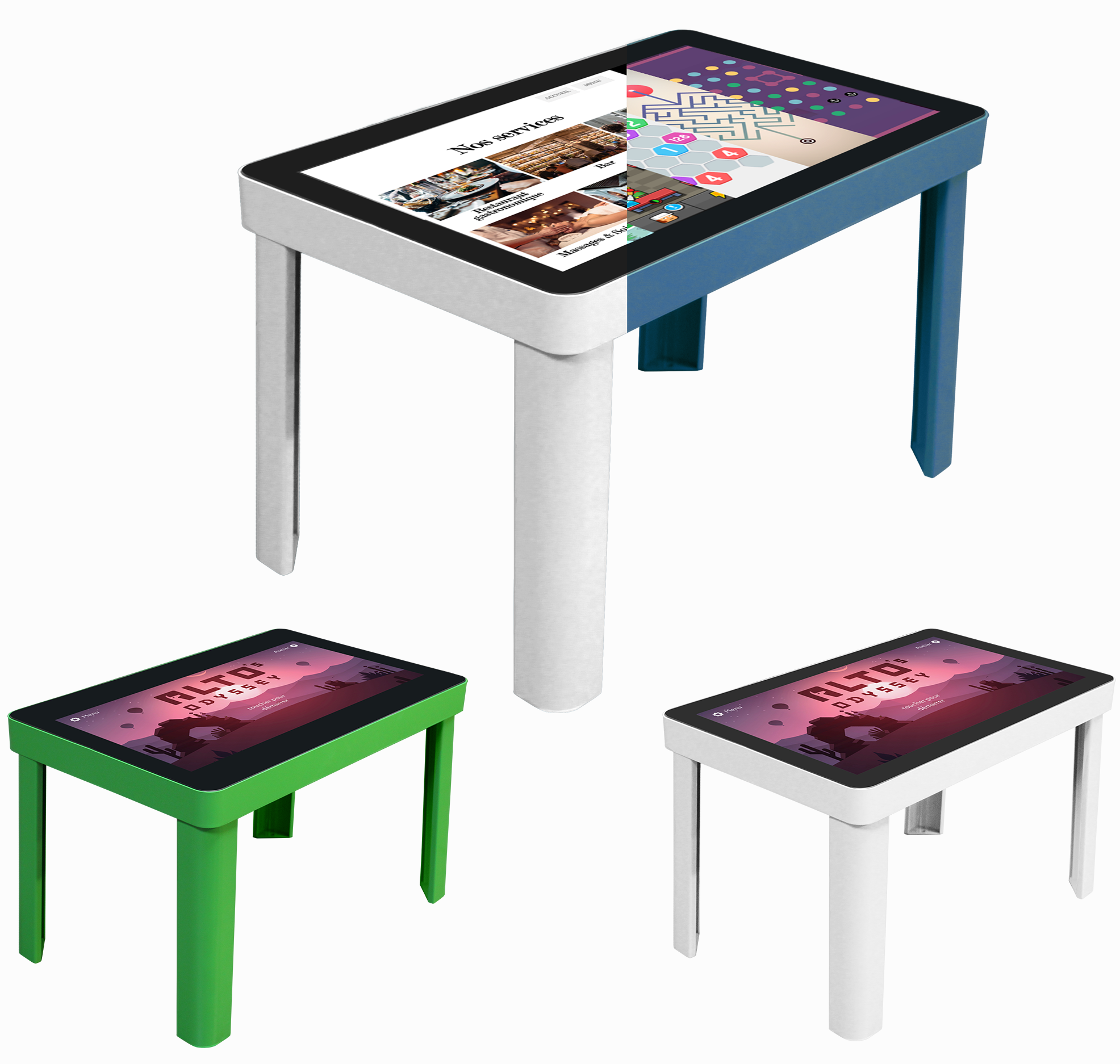 Table tactile - Table interactive pour espace enfants