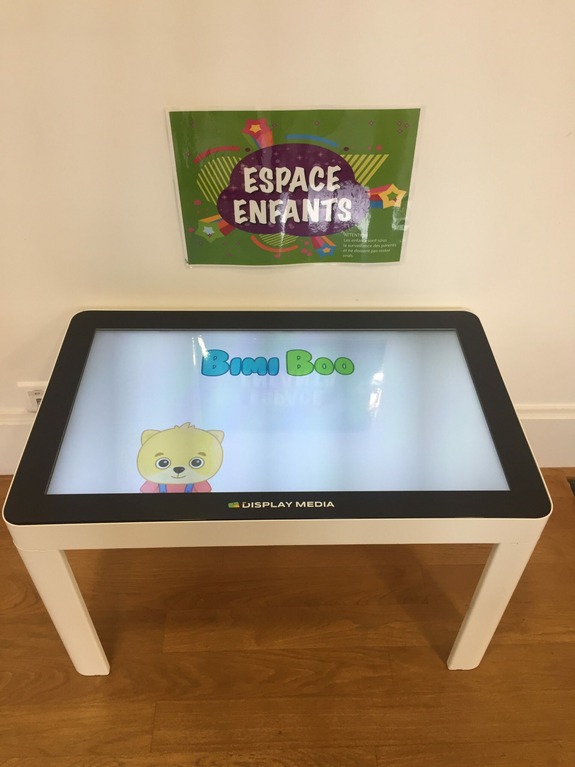Table basse tactile⎪Solution digitale pour enfants
